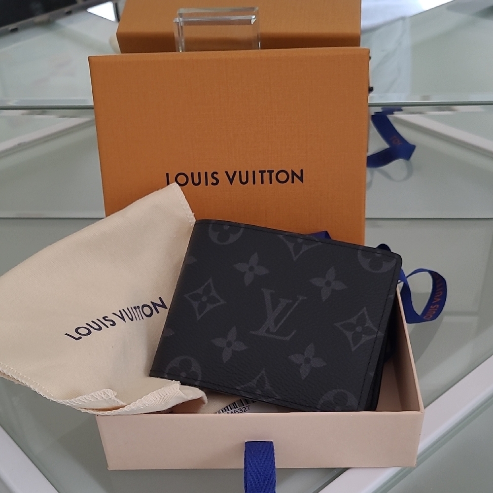 Louis Vuitton Black Monogram Wallet